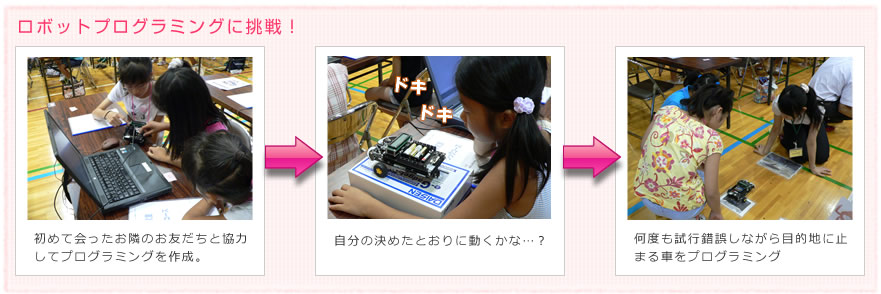 ロボットプログラミングに挑戦