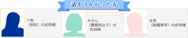 話をうかがった方