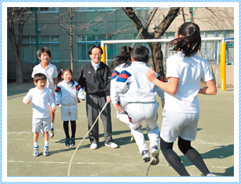 トキワ松学園小学校　授業風景