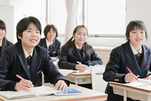 駒沢学園女子中学校・駒沢学園女子高等学校　授業風景